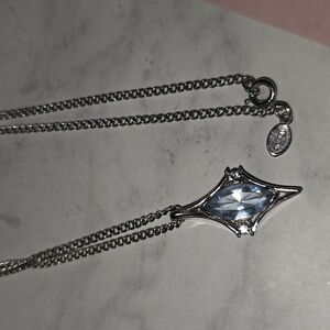 Vintage Avon Blue Rhinestone Necklace